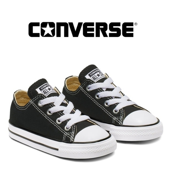 CONVERSE All Star Chuck Taylor Kids Low Sneakers NWT - Picture 1 of 10